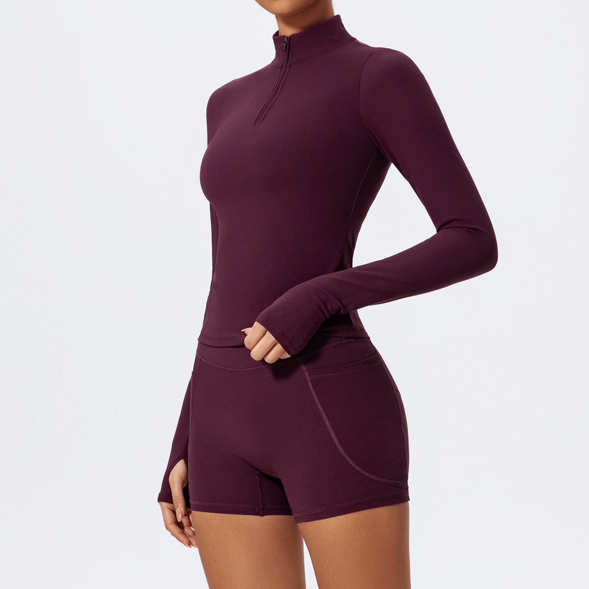 Hearuisavy Gym Half Zipper Hig - مراجعة Compression Long Pant وسعره