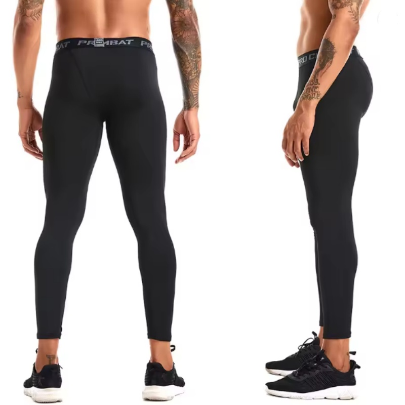 Running Tights Men Shorts Spor - مراجعة Compression Long Pant وسعره