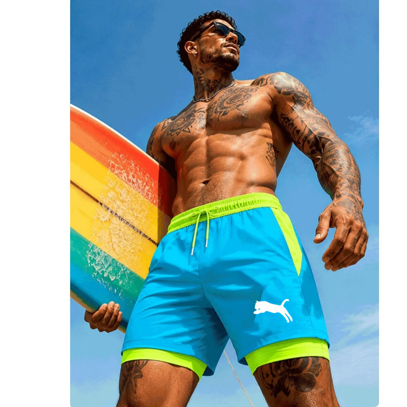 Men Running Cheetah Leopard Si - مراجعة Compression Shorts Athletes وسعره