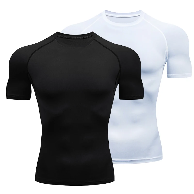 Mens Sport Top for Fitness T-s - مراجعة T Shirt Tight Fit وسعره
