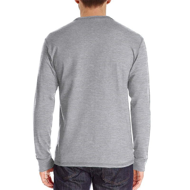 Men's Long Sleeve Henley Style - مراجعة Undershirt Crew Neck وسعره