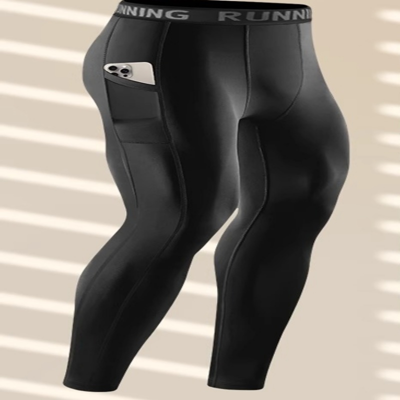 Men's Running Compression Tigh - مراجعة Compression Long Pant وسعره