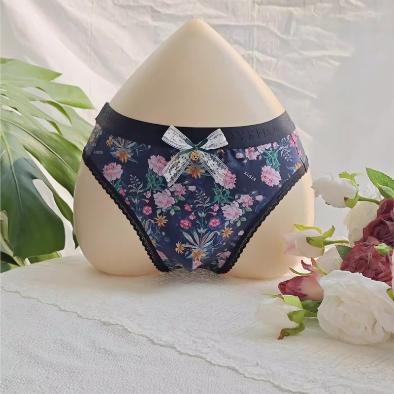 Underwear Man's Flower Lace He - مراجعة Boxer Brief Pack Cotton وسعره