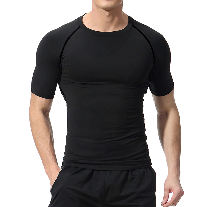 Cross Print Compression Shirt  - مراجعة Base Layer Top وسعره