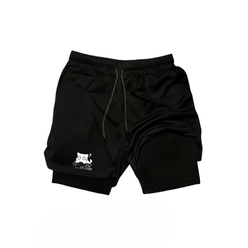 Quick Drying Breathable 2-in-1 - مراجعة Compression Shorts Athletes وسعره