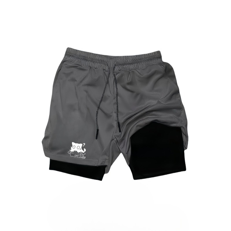 Quick Drying Breathable 2-in-1 - مراجعة Compression Shorts Athletes وسعره