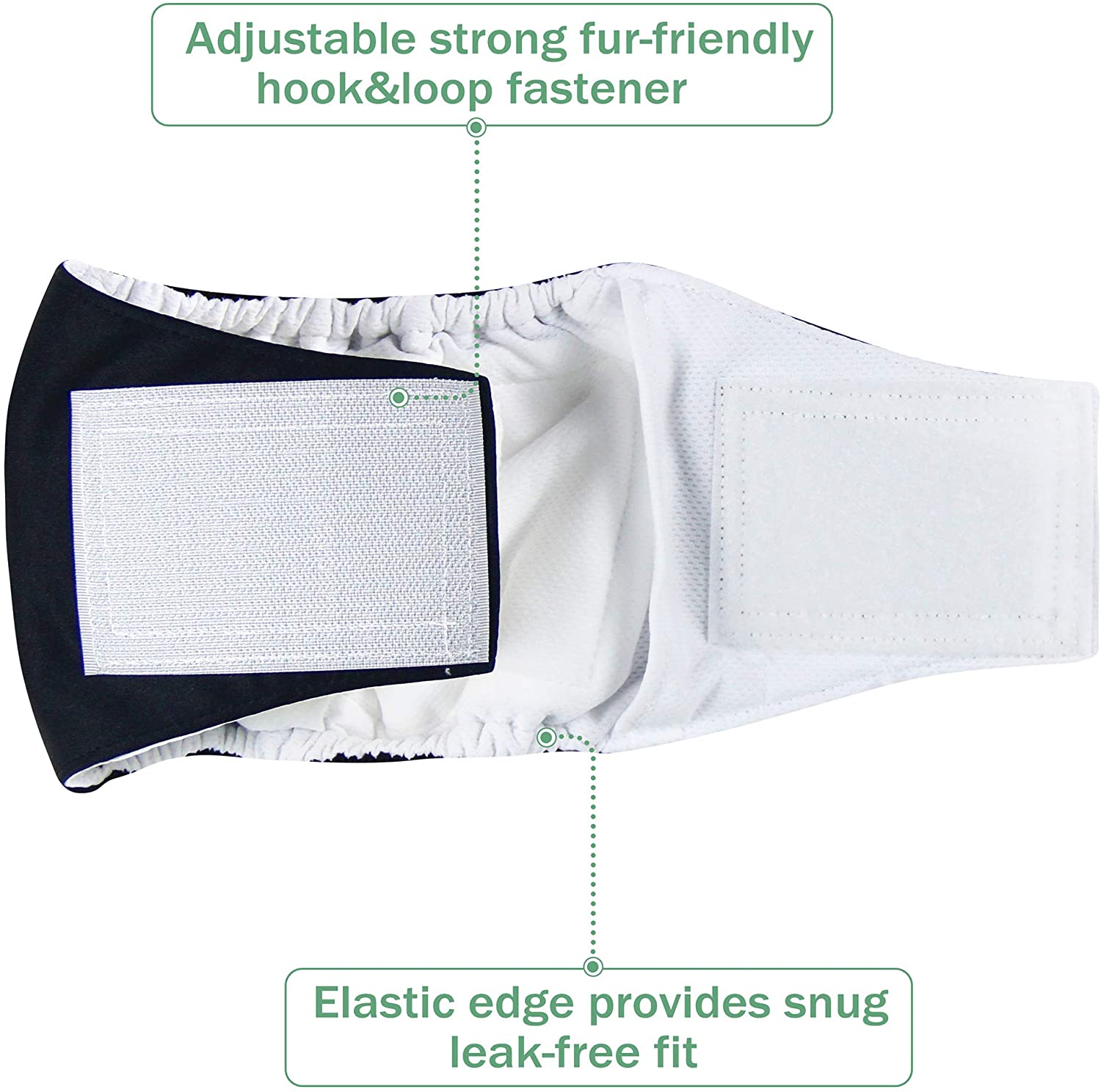 3 Pack Dog Belly Bands Washabl - مراجعة Multi Pack Underwear وسعره