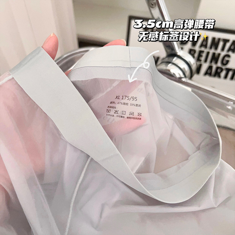 Ice Silk Men's Panties Quick D - مراجعة Pouch Boxer Pouch وسعره