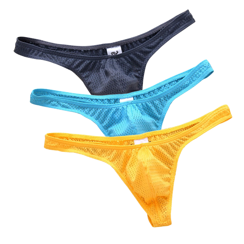 3PCS/Lot Men G-string And Thon - مراجعة Multi Pack Underwear وسعره