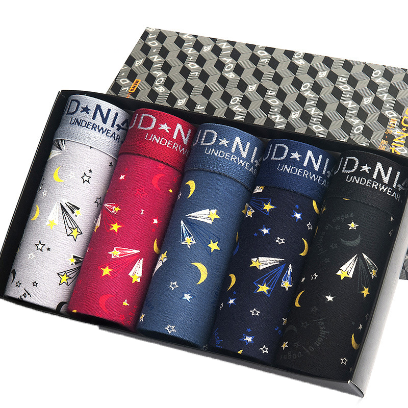 5Pcs/lot Men Underwear Cotton  - مراجعة Multi Pack Underwear وسعره