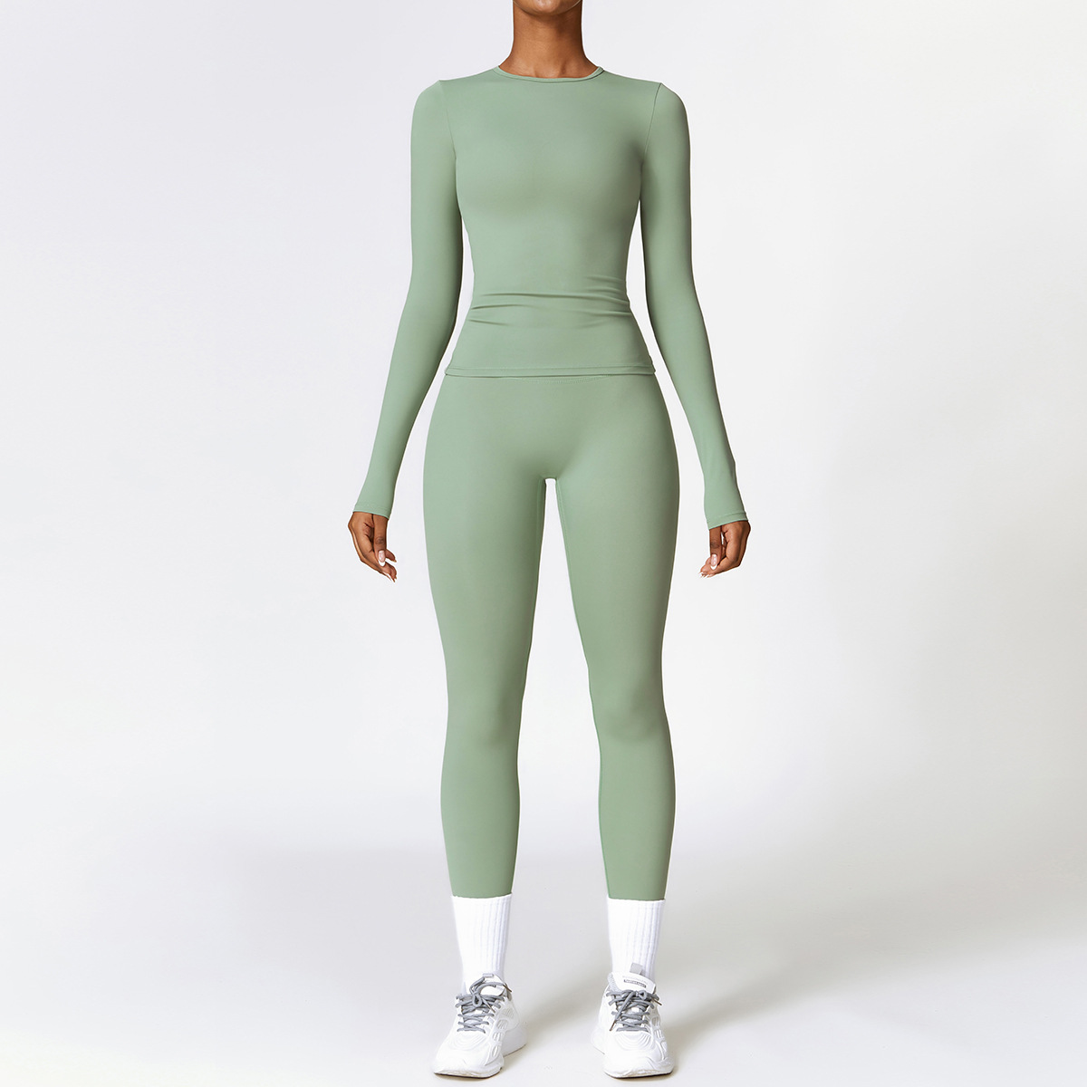 2/3PCS Yoga Set Women Workout  - مراجعة Compression Long Pant وسعره