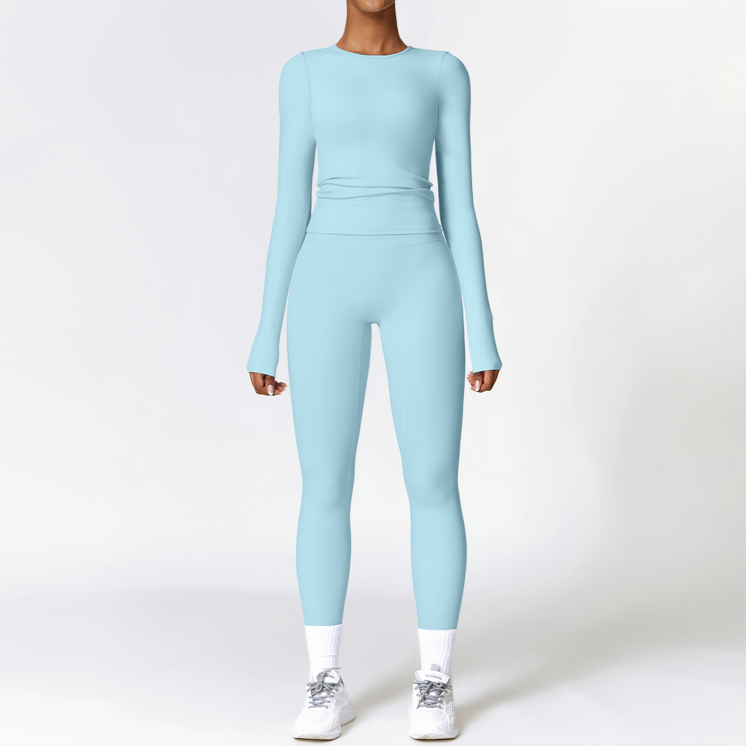 2/3PCS Yoga Set Women Workout  - مراجعة Compression Long Pant وسعره