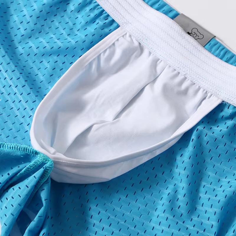 Men Mesh Lounge Shorts Vintage - مراجعة Mesh Sport Boxer وسعره